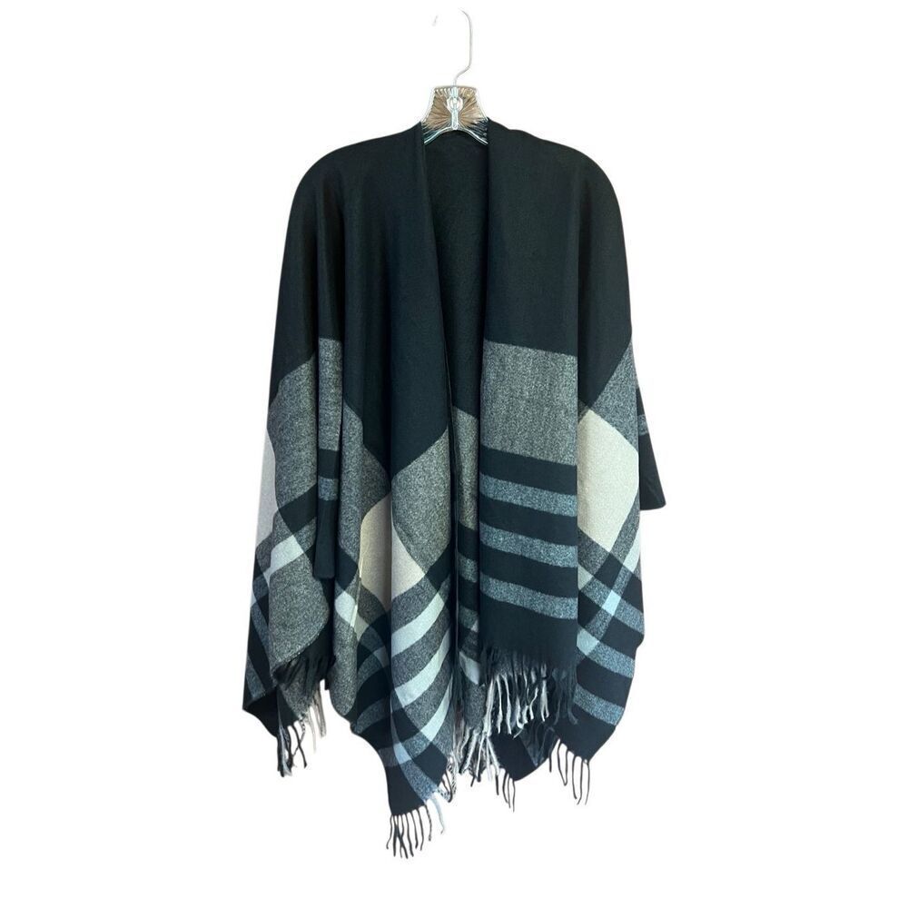 No Brand kimono Fringe Poncho One Size NWOT